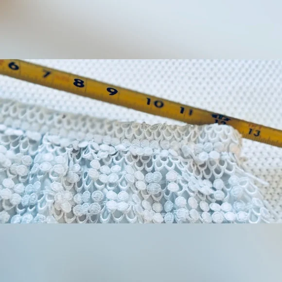 LULU’S White Lace Shorts 10” - Picture 10 of 12